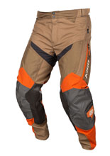 Spodnie cross Klim Dakar ITB brązowo-pomarańczowe