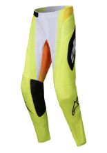 Spodnie cross damskie Alpinestars MX Techstar Melt żółto-czarne