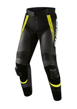 Spodnie motocyklowe Shima STR 2.0 czarne-fluo