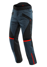 Spodnie motocyklowe tekstylne Dainese Tempest 3 D-Dry® niebiesko-czarno-czerwone