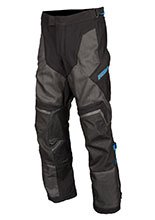 Spodnie motocyklowe tekstylne Klim Baja S4 czarno-niebieskie