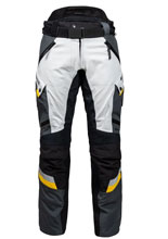 Spodnie motocyklowe tekstylne Touratech Companero Ultimate czarno-szaro-żółte