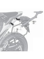 Stelaż GIVI pod sakwy boczne EasyLock Honda NC 700 S/ X [12-13]/ 750 S/ X DCT [14-15]