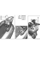 Stelaż Kappa pod kufer centralny Monolock® Piaggio X9 200-250-500 EVOLUTION (03 > 08)