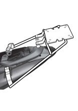 Stelaż Shad pod kufer centralny Keeway RKV 150 / RKV 200S (11-21)