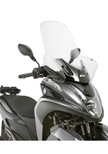 Szyba motocyklowa GIVI przezroczysta Yamaha Tricity 125/ 155 (14-) [mocowanie w zestawie]