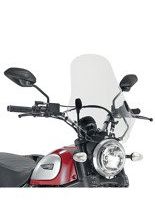 Szyba motocyklowa Givi do Ducati Scrambler 400 (16-21)/ Icon 800 (15-21) przezroczysta