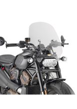 Szyba motocyklowa Givi do Harleya Davidsona Sportster S 1250 (21-) przezroczysta [mocowanie w zestawie]