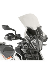 Szyba motocyklowa Kappa do KTM 790 Adventure / R (19-20), 890 Adventure (21-) [bez mocowania] przezroczysta