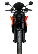 Szyba motocyklowa MRA "NTM" KTM Duke 990 (24-) czarna