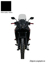 Szyba motocyklowa MRA "OM" Honda XL 750 Transalp (23-) czarna