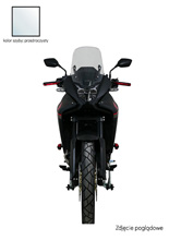 Szyba motocyklowa MRA "OM" Honda XL 750 Transalp (23-) przezroczysta