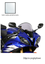 Szyba motocyklowa MRA Oryginalny kształt "O" Yamaha YZF R 6 (06-07) przeźroczysta