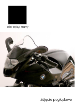 Szyba motocyklowa MRA Racing "R" BMW R 1200 S [06-] czarna