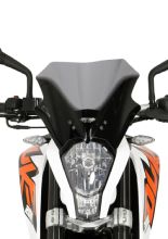 Szyba motocyklowa MRA Racing "R" KTM Duke 125/ 200/ 150/ 390 (-16) przyciemniana
