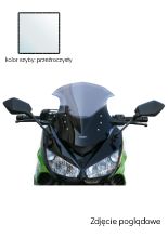 Szyba motocyklowa MRA Racing "R" Kawasaki Z 1000 SX (11-16) przeźroczysta