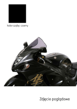 Szyba motocyklowa MRA Racing "R" Suzuki GSX-R 1300 Hayabusa (08-20) czarna