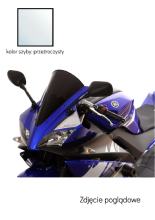 Szyba motocyklowa MRA Racing "R" Yamaha YZF R 125 (08-18) przeźroczysta