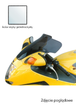 Szyba motocyklowa MRA Spoiler "S" Honda CBR 1100 XX (wszystkie roczniki) przeźroczysta