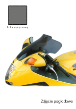 Szyba motocyklowa MRA Spoiler "S" Honda CBR 1100 XX (wszystkie roczniki) przyciemniana