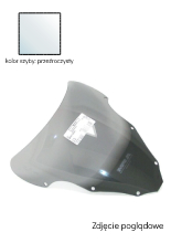 Szyba motocyklowa MRA Spoiler "S" Honda CBR 600 F (01-10) przeźroczysta