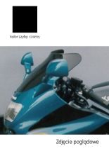 Szyba motocyklowa MRA Spoiler "S" Kawasaki ZZR 1100 (93-) czarna