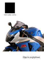 Szyba motocyklowa MRA Spoiler "S" Suzuki GSX-R 1000 (09-16) czarna