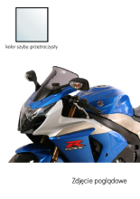 Szyba motocyklowa MRA Spoiler "S" Suzuki GSX-R 1000 (09-16) przeźroczysta