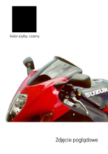 Szyba motocyklowa MRA Spoiler "S" Suzuki GSX-R 1300 Hayabusa (99-07) czarna