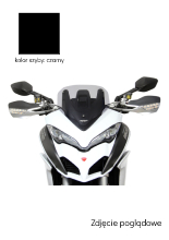 Szyba motocyklowa MRA Sport-Screen "SP" Ducati Multistrada 1200/1260/ S/ Pikes P (15-) czarna