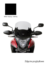 Szyba motocyklowa MRA Sport-Screen "SP" Honda VFR 1200 X Crosstourer (16-) czarna