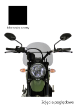 Szyba motocyklowa MRA Touring "NT" Ducati Scrambler 800 (-18) czarna