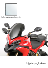 Szyba motocyklowa MRA Touring "T" Ducati Multistrada 1200/S (09-12) przeźroczysta