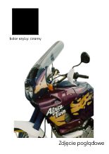 Szyba motocyklowa MRA Touring "T" Honda XRV 750 Africa Twin (93-95) czarna