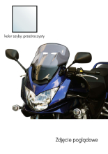 Szyba motocyklowa MRA Touring "T" Suzuki GSF Bandit 650 S (05-08)/ 1200 S (06-)/1250 S (07-) przeźroczysta