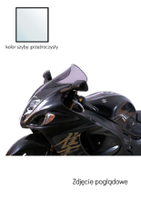 Szyba motocyklowa MRA Touring "T" Suzuki GSX-R 1300 Hayabusa (08-20) przeźroczysta