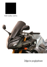 Szyba motocyklowa MRA Touring "T" Yamaha FZ1 Fazer [06-16] czarna