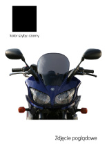 Szyba motocyklowa MRA Touring "T" Yamaha FZS 1000 Fazer [01-05] czarna