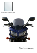 Szyba motocyklowa MRA Touring "T" Yamaha FZS 1000 Fazer [01-05] przeźroczysta