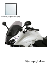 Szyba motocyklowa MRA Touring "TM" Honda CBF 1000 F (10-16) przeźroczysta