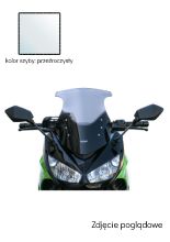 Szyba motocyklowa MRA Touring "TM" Kawasaki Z 1000 SX (11-16) przeźroczysta