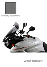 Szyba motocyklowa MRA Vario Touring "VT" Yamaha TDM 900 [02-] przyciemniana