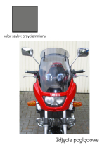 Szyba motocyklowa MRA Vario Touring "VT" Yamaha XJR 1200 / 1300 [-01] przyciemniana