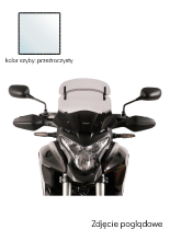 Szyba motocyklowa MRA Variotouringscreen "VT" Honda VFR 1200 X Crosstourer (12-15) przeźroczysta