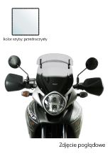 Szyba motocyklowa MRA Variotouringscreen "VT" Honda XLV 700 Transalp (08-) przeźroczysta