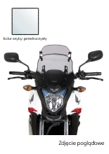 Szyba motocyklowa MRA X-Creen Sport "XCS" Honda CB 500 X (13-15) przeźroczysta