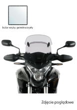 Szyba motocyklowa MRA X-Creen Touring "XCT" Honda VFR 1200 X Crosstourer (12-15) przeźroczysta