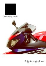 Szyba motocyklowa MRA originally-shaped "O" Honda CBR 900 RR (00-01) czarna