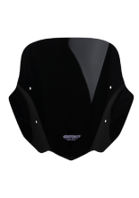 Szyba motocyklowa MRA oryginalny kształt "O" Honda CB 500 X (13-15) czarna