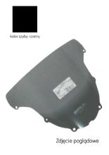 Szyba motocyklowa MRA oryginalny kształt "O" Kawasaki ZX 636/ ZX 6 R (03-04) czarna